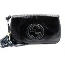 Gucci Soho Pelle Lucida Nera