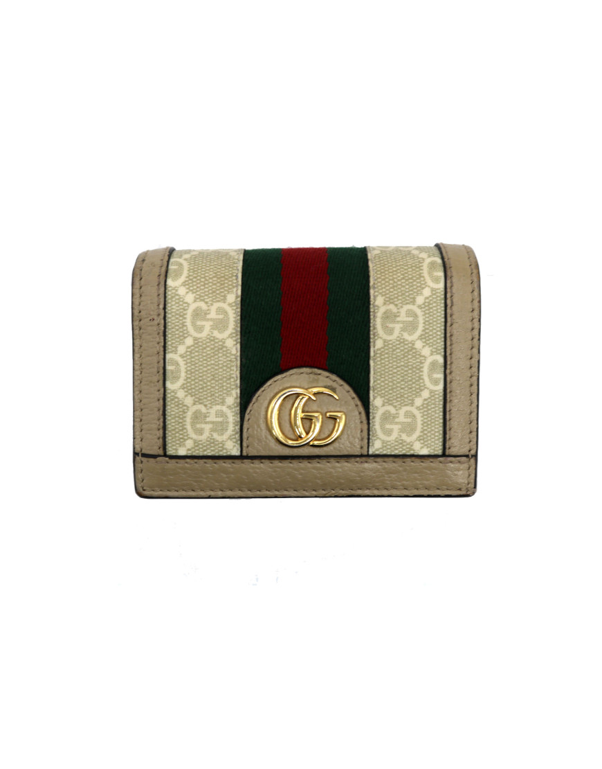 Gucci Portacarte Ophidia GG Beige