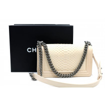 Chanel Le Boy Pitone Cipria