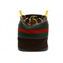 Gucci Secchiello Tela Marrone