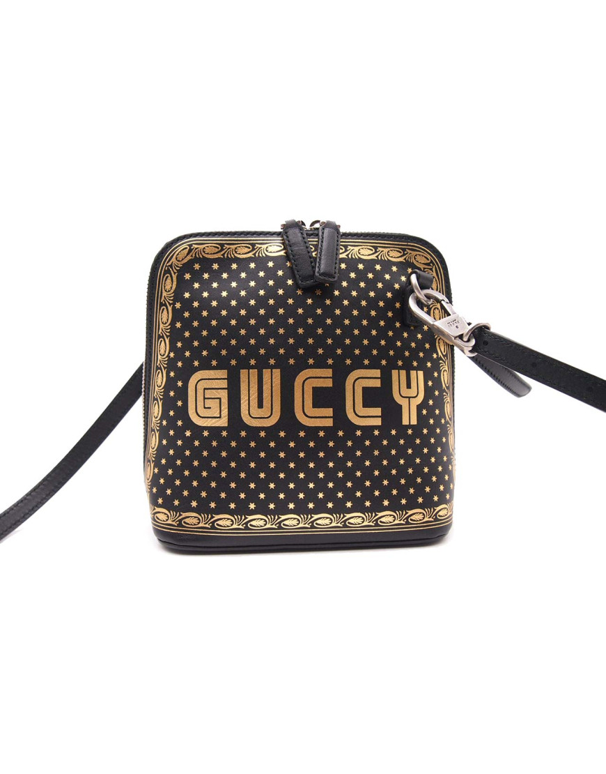 Gucci Tracolla Pelle Nera