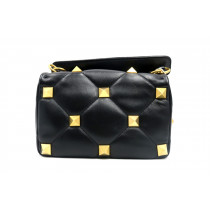 Valentino Roman Stud Pelle Nera