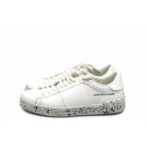 Valentino Open For A Change Sneaker Pelle Bianca