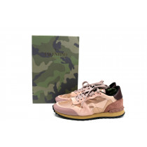 Valentino Sneaker Camoscio Rosa