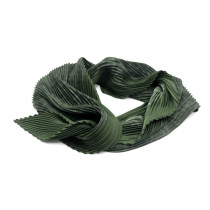 Fendi Foulard Seta Verde Scuro