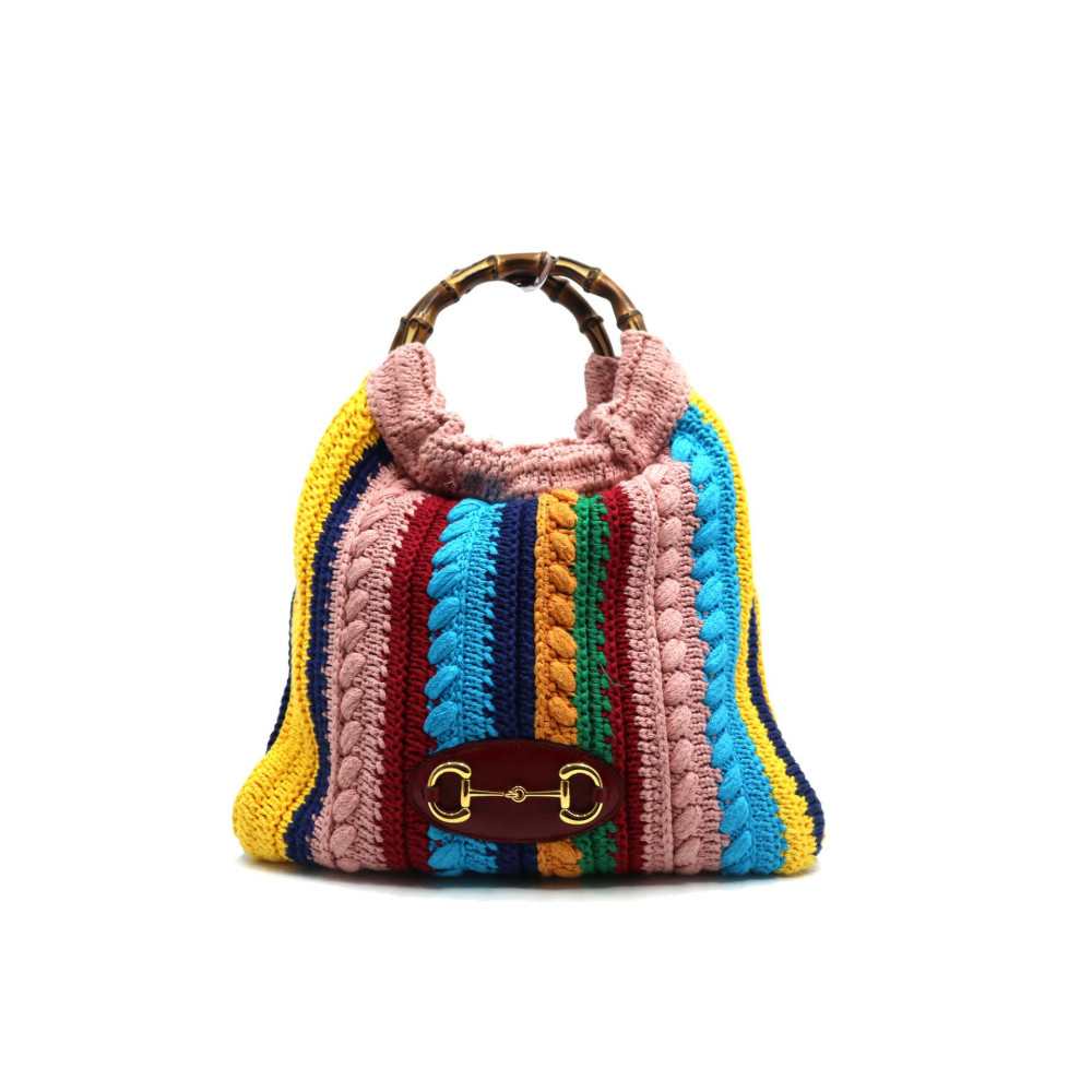 Gucci Horsebit Tessuto Multicolor