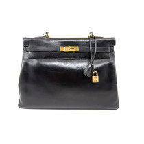 Hermes Kelly pelle nera