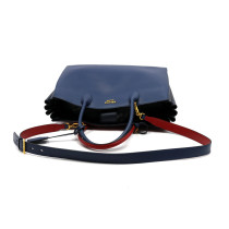 Prada Bibliotheque Pelle Blu e Rossa