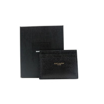 Saint Laurent Portacarte Pelle Nera