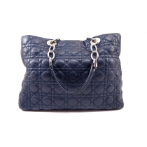 Dior Shopping Pelle Blu