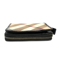 Burberry Portafoglio Compact Check Beige