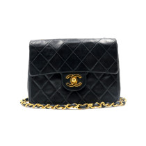 Chanel Mini Square Pelle Nera