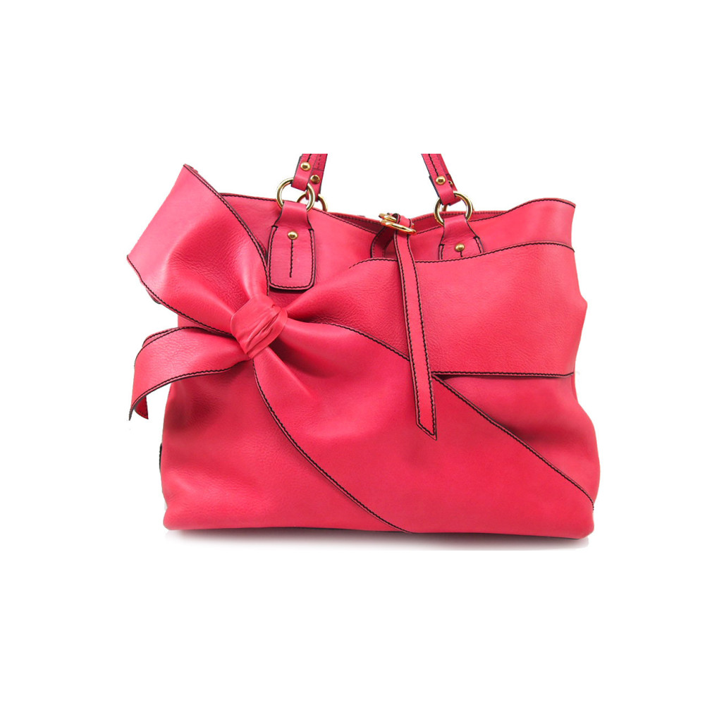 Valentino Shopping Pelle Fucsia