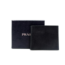 Prada Portafoglio Pelle Nera