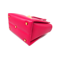 Valentino One Stud Pelle Fucsia