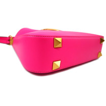 Valentino Rockstud Hobo Vsling Pelle Rosa Bubble