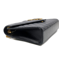 Saint Laurent Envelope Pelle Nera