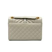 Saint Laurent Envelope Pelle Bianco