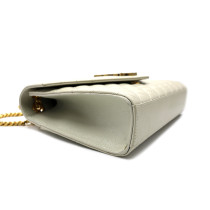 Saint Laurent Envelope Pelle Bianco