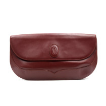 Cartier Pochette Pelle Bordeaux