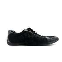 Louis Vuitton Sneakers Tela e Pelle Nera