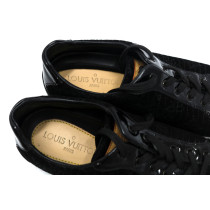 Louis Vuitton Sneakers Tela e Pelle Nera