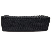 Valentino Rockstud Tote Raphia Noire