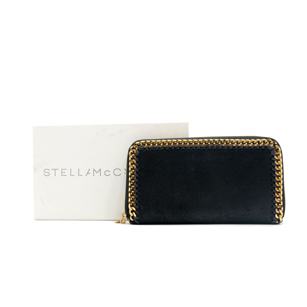 Stella McCartney Portafoglio Continental Nera