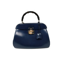 Gucci Lady Lock Pelle Blu