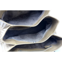 Bottega Veneta Shopping Leder Grün