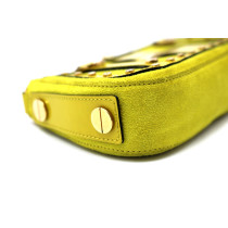 Versace Pochette Camoscio Lemon