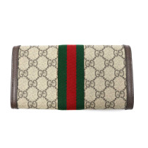 Gucci Portafoglio Ophidia GG Beige