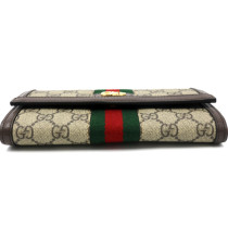 Gucci Portafoglio Ophidia GG Beige