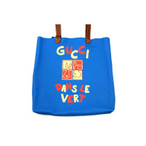 Gucci Shopping Pelle Blu