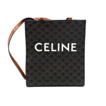 Celine Tote Bag Pelle Marrone