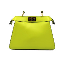 Fendi Peekaboo Pelle Verde Lime