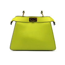 Fendi Peekaboo Pelle Verde Lime