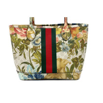 Gucci Shopping Flora Tela Multicolor