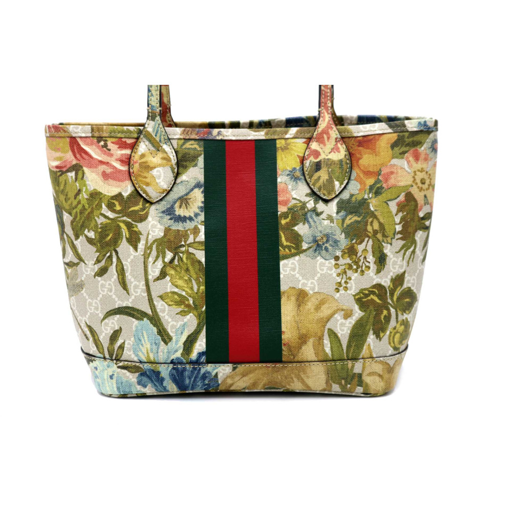 Gucci Shopping Flora Tela Multicolor