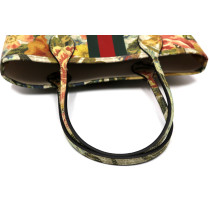 Gucci Shopping Flora Tela Multicolor