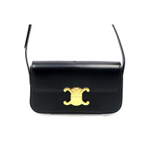 Celine Triomphe Mini Pelle Nera