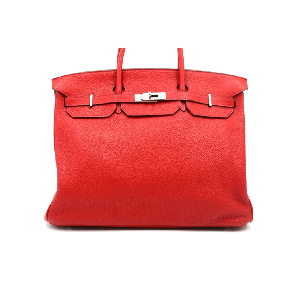 Hermes Birkin 40 Pelle Rouge Casaque