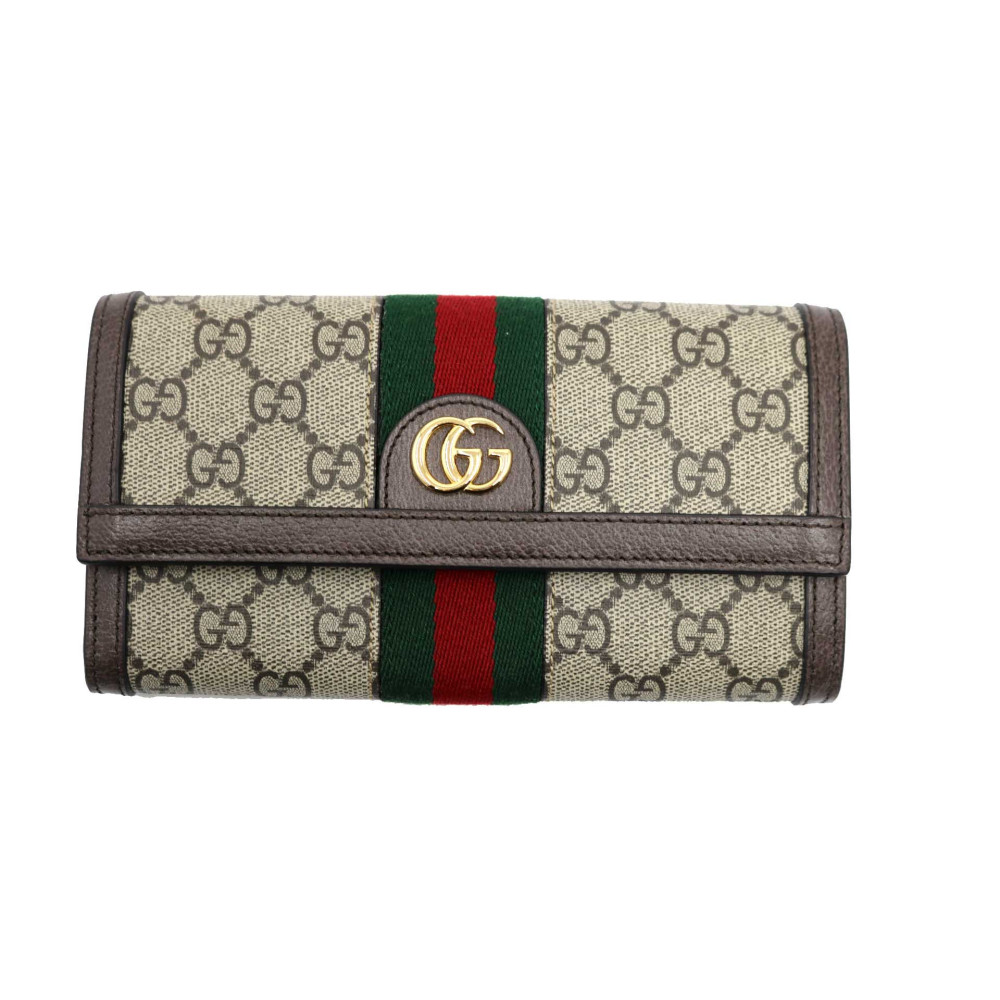 Gucci Portafoglio GG Supreme Beige