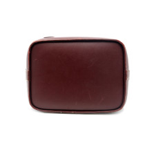 Cartier Secchiello Pelle Bordeaux