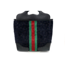 Gucci Shopping Velluto Blu