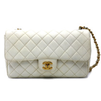 Chanel Timeless Tessuto Bianco