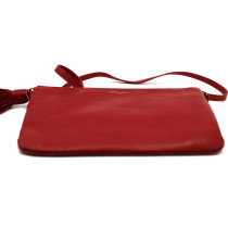 Saint Laurent Tracollina Pelle Rossa