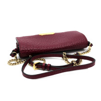 Burberry Tracollina Pelle Bordeaux