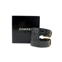 Chanel Bracciale Pelle Nera