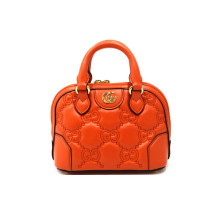 Gucci Mini Pelle Matelasse Arancio